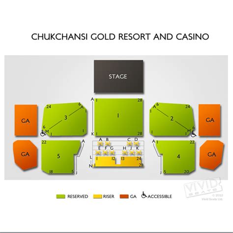 Chukchansi Gold Resort and Casino Seating Chart | Vivid Seats