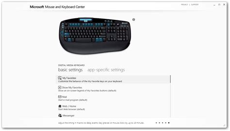 Microsoft Mouse and Keyboard Center 14.41.137.0 - Download, Review, Screenshots