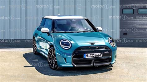 Mini John Cooper Works Rendered As Electric Hot Hatch Based On Spy Shots