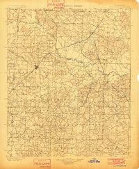 1901 Map of Gurdon, AR — High-Res | Pastmaps