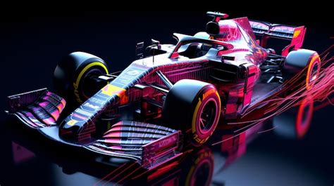 Premium Photo | Red bull racing f1 car 3d illustration