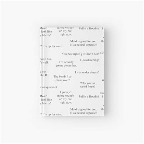 Jj Maybank Quotes Hardcover Journals | Redbubble