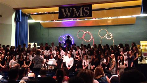 Washingtonville Middle School Spring Concert - YouTube