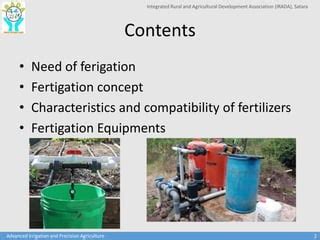 Fertigation system | PPT