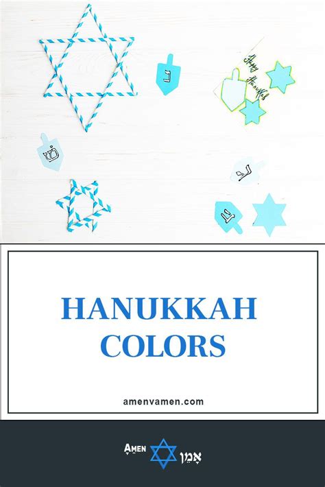 Hanukkah Blue Color Code