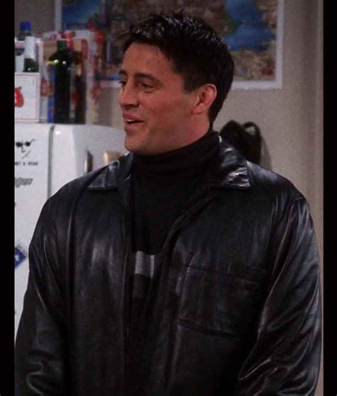 Matt LeBlanc Friends Season 7 Black Leather Jacket - Movie Jackets