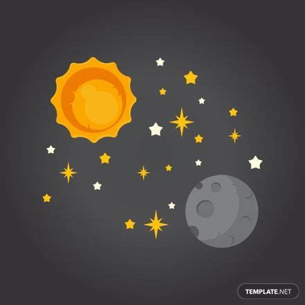 Free Sun Moon and Stars Vector - EPS, Illustrator, JPG, PNG, SVG | Template.net