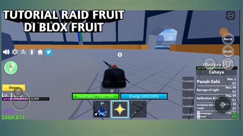 Tutorial raid fruit di blox fruit - YouTube