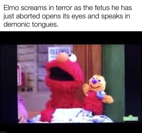 Image tagged in elmo screams in terror - Imgflip