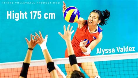 Alyssa Valdez - Amazing Volleyball Player | Hight 175 cm | Motivation ...