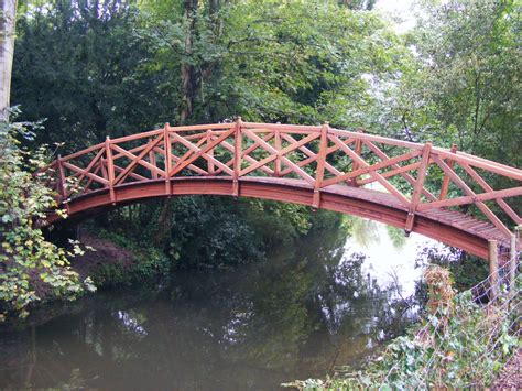 Laminated Beam Footbridges - Sarum Hardwood Structures, Timber Bridges ...