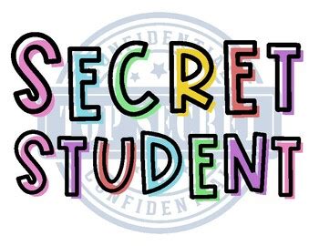 Secret Student by Connecting Creativity | TPT