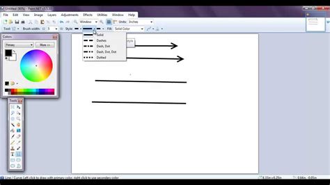 How To Draw Arrows In Microsoft Paint - Sonmixture11