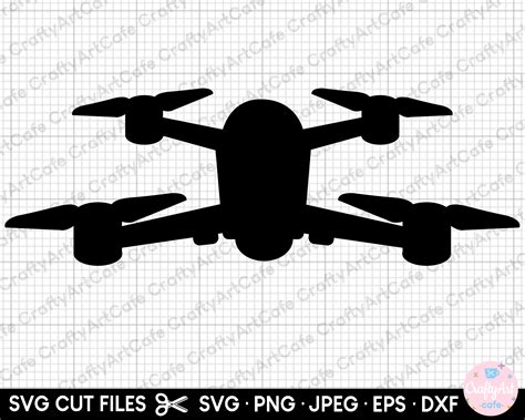 Drone Svg Drone Png Drone Silhouette Drone Clipart Drone Racing Svg Racing Drone Svg Png Eps Dxf ...