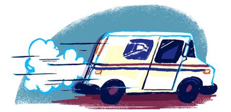 Usps Truck Clip Art