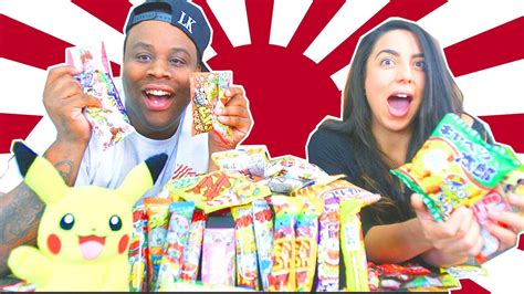 AMERICANS TRY JAPANESE CANDY!! - YouTube