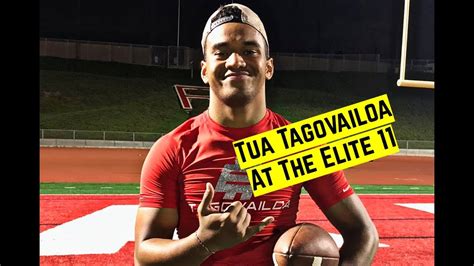 Tua Tagovailoa passing highlights at the Elite 11 - YouTube