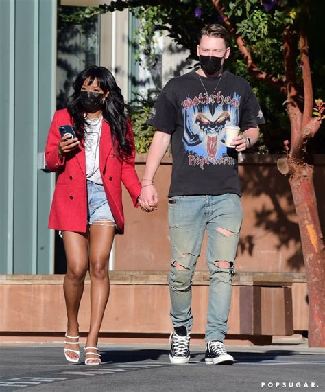 Keke Palmer Kisses Boyfriend Styn During a Coffee Date in LA | POPSUGAR Celebrity Photo 5