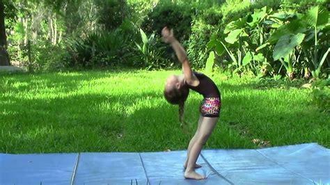 Back Walkover Tutorial - How to Do a Back Walkover - Gymnastics - YouTube