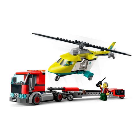 LEGO 60343 CITY Rescue Helicopter Transport - The Model Shop