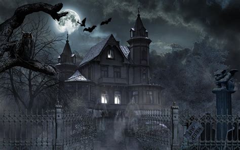 Pin by wander on Casa assombrada | Horror house, Live wallpapers, Dark house