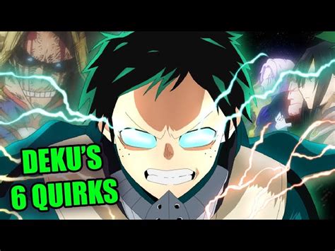 My Hero Academia: How does Deku have multiple quirks?