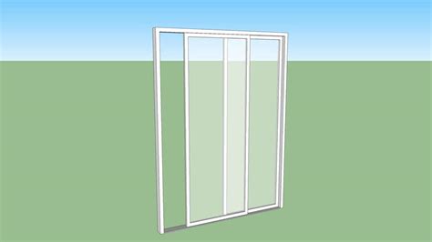 60in. Sliding Door | 3D Warehouse