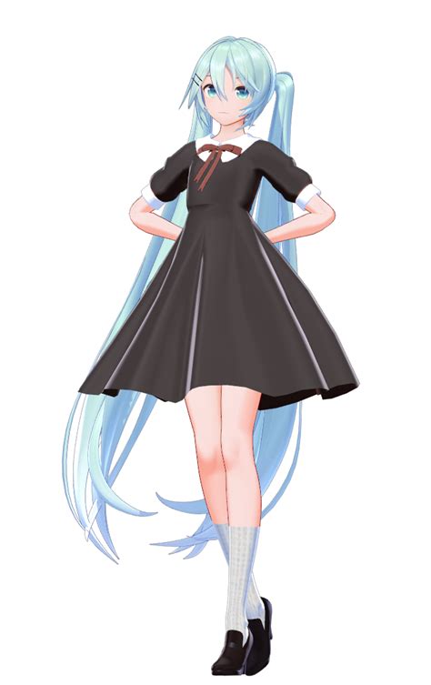 [MMD Model DL] YYB School Miku by REsomeDION on DeviantArt