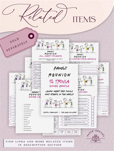 Guess Who Virtual Family Reunion Games Printable, Instant Download Get ...