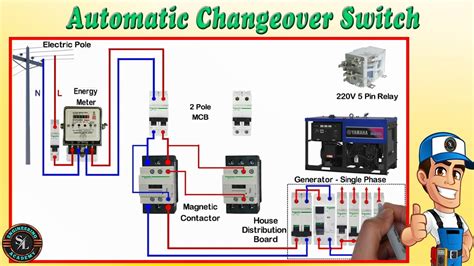 Generator Automatic Transfer Switch Wiring Diagram
