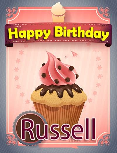 Happy Birthday Russell - AZBirthdayWishes.com