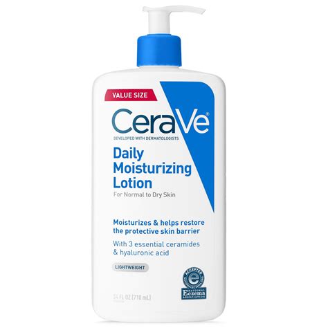 CeraVe Daily Moisturizing Lotion, Normal to Dry Skin (24 Fluid Ounce) - Walmart.com - Walmart.com