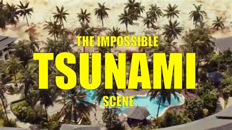 THE IMPOSSIBLE TSUNAMI SCENE | NATURAL DISASTER ZONE | WORLD MOST ...