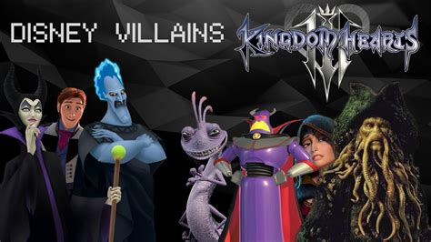 Kingdom Hearts 3 - Confirmed Disney VILLAINS and Predictions - YouTube