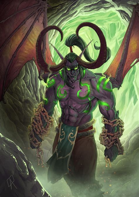 Illidan Stormrage by CallofTheDeep on DeviantArt