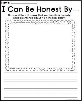 Honesty Activities For Character Education Lessons | Character education lessons, Character ...