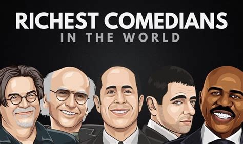 The 30 Richest Comedians in the World (2021) | Wealthy Gorilla