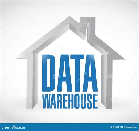 Data Warehouse Illustration Design Stock Illustration - Illustration of business, learning: 44435988