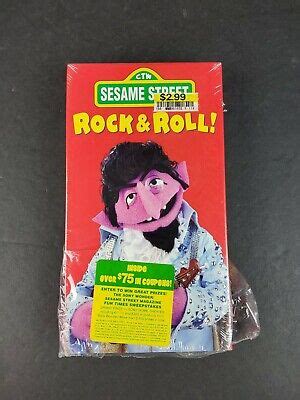 Rock Roll Sesame Street Vhs