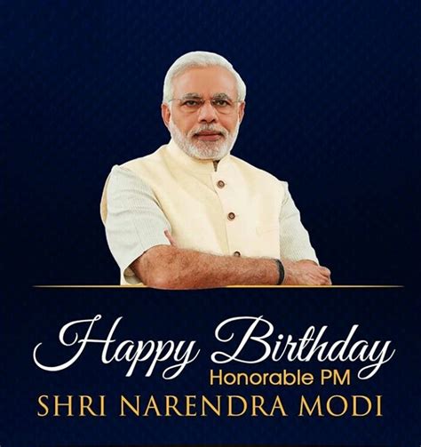 Narendra Modi Birthday Wishes, Quotes & Images