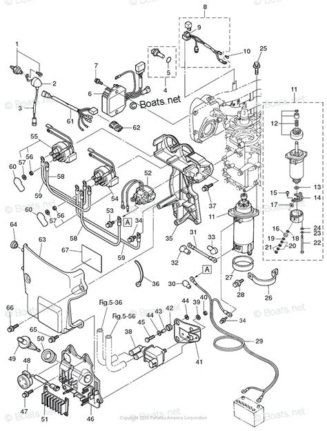 Tohatsu Outboard 2015 OEM Parts Diagram for ELECTRIC PARTS | Boats.net