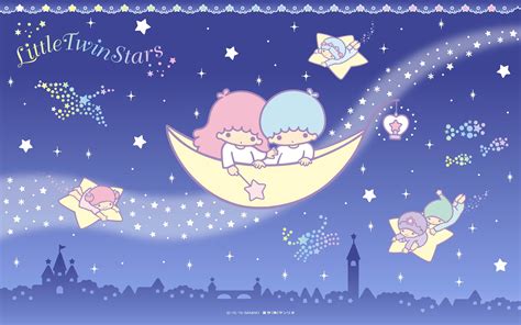 【Android iPhone PC】Little Twin Stars Wallpaper 2016 七月桌布 日本官方電子報 ...