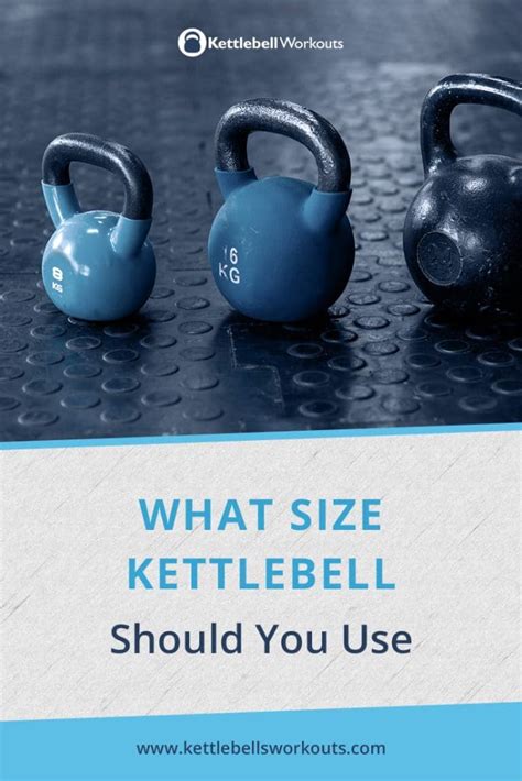 What Size Kettlebell Weights To Use? Save your time and money