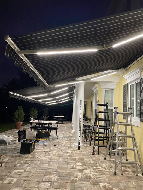 Buzzman Awning Distributors | Awnings with LED Lights