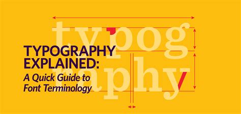 Typography Explained: A Quick Guide to Font Terminology