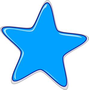 Blue Star Edited2 Clip Art at Clker.com - vector clip art online ...