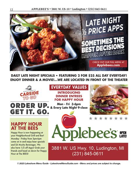 Updated Applebee's Menu Prices Discontinued Items (2023), 56% OFF