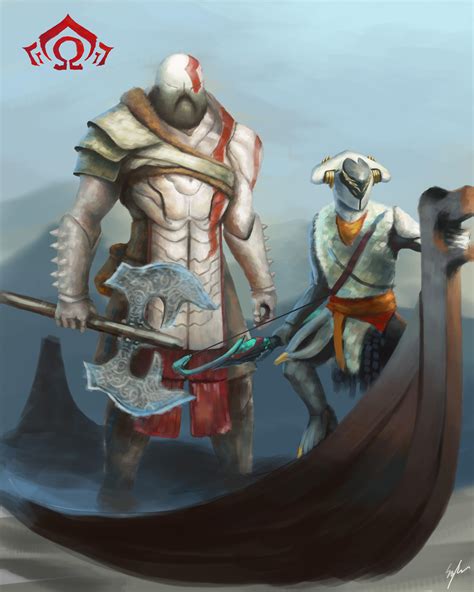 Warframe/God of War Crossover Fan Art by EZIOilMentore : r/Warframe