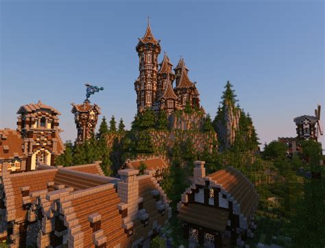 Team BMC Medieval Castle and Village - Group 1st place in Bebopvox contest Minecraft Map