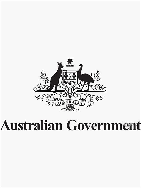 "Australian Government Logo" Sticker for Sale by fujifabric | Redbubble